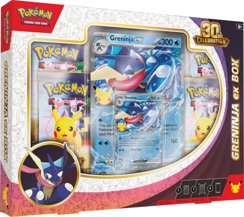 PREORDER! Pokémon TCG: 30th Celebration - Ex Box - Greninja ex