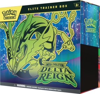 PREORDER! Pokémon TCG: Mega Evolution - Delta Reign - Elite Trainer Box