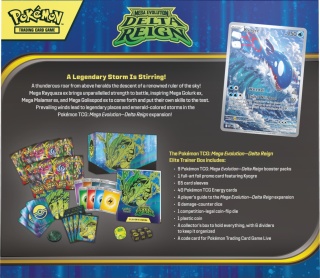 PREORDER! Pokémon TCG: Mega Evolution - Delta Reign - Elite Trainer Box