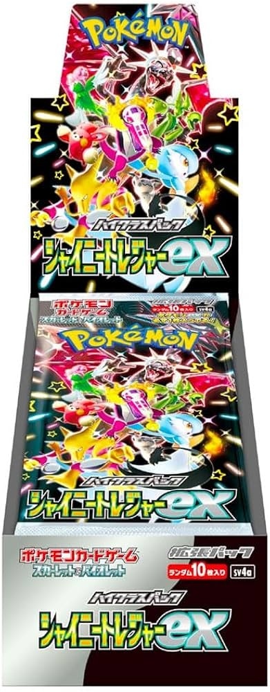 Pokémon TCG Japoński Booster Box - Shiny Treasure EX (sv4A) [NA STANIE!]