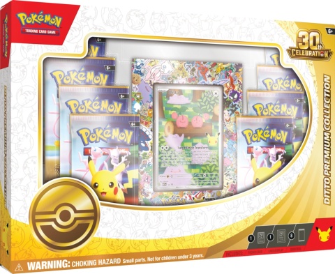 PREORDER! Pokémon TCG: 30th Celebration - Ditto Premium Collection